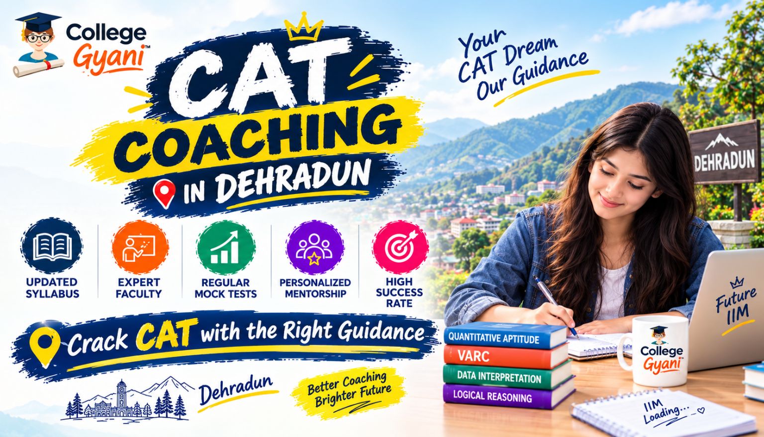 CAT Coaching in Dehradun for CAT Exam Success